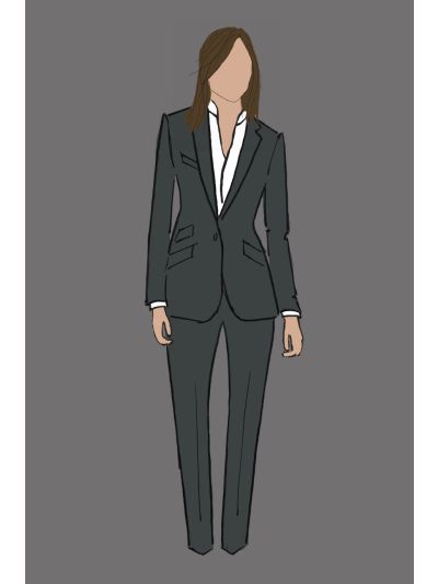 Uniform Jacket Ladies Grey (Front Desk and Concierge)